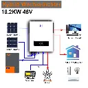 10.2KW On/Off Grid Solar Hybrid Inverter Charger 48V MPPT 160A  PV 500