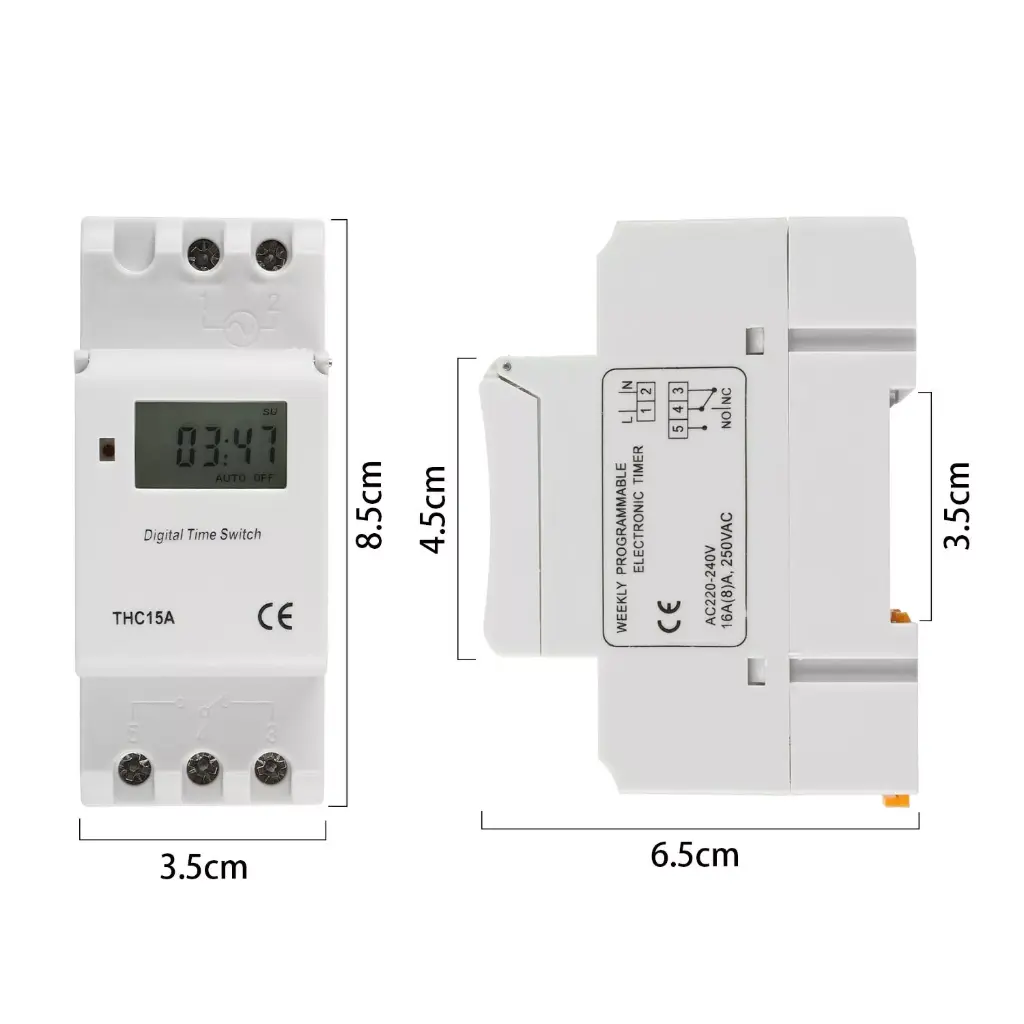 Automatic Switchboard Timer 230V/16A Max. 3.5kW
