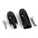 1 Pair Cable Connector for Solar Panel Waterproof 2.5-6mm 30A Plug/Socket